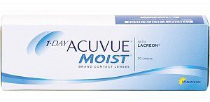1-Day Acuvue Moist Линзы -1.5 радиус: 8.5