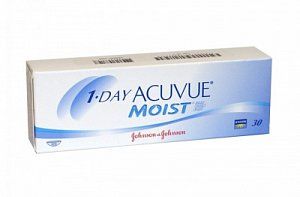 1-Day Acuvue Moist Линзы +3,5 радиус 8,5