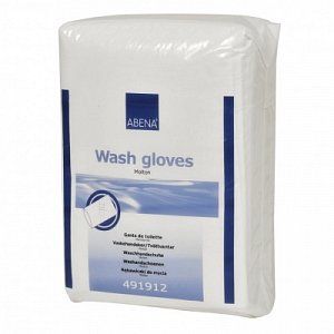 Abena Рукавицы для мытья Wash Gloves Molton 16x23 50 шт.