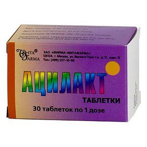 Ацилакт таблетки 30 шт.