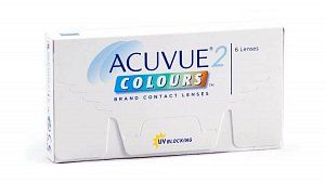 Acuvue 2 Colours Линзы GRN 0.00 зеленые, радиус 8.3