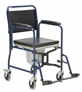 Армед кресло-коляска с сан.оснащ.д/инвалидов armed h 009b