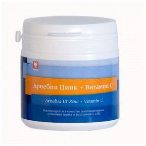 Арнебия Цинк + Витамин С таблетки для рассасывания 60 шт. (БАД)