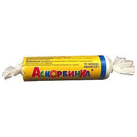 Аскорбиновая кислота таблетки 10 шт. крутка Яблоко Экофарм