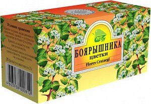Боярышника цветки фильтр-пакеты 2 г 20 шт.