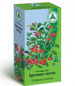 Брусника листья фильтр-пакетики 1,5 г 20 шт. Фито-фарм