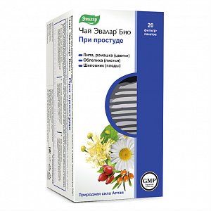 Чай Эвалар Био при простуде фильтр-пакетики 20 шт.