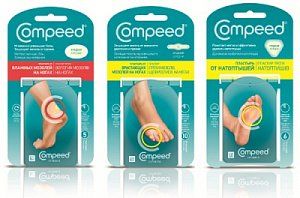 Compeed Пластырь против сухих мозолей на ногах 6 шт.