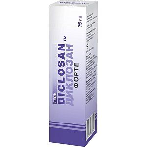 Диклозан форте гель с экстрактами трав и эфирными маслами 75 мл
