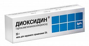 Диоксидин мазь для наружного применения 5% туба 30 г