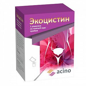 Экоцистин порошок для приготовления раствора для приема внтурь 3000 мг саше-пакет 20 шт. (БАД)