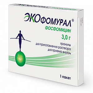 Экофомурал гранулы для приготовления раствора для приема внутрь 3 г пакетик 1 шт.