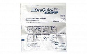 Экспресс-тест ВИЧ-1/2 антитела OraQuick Rapid HIV-1/2 Antibody Test