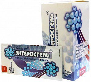 Энтеросгель паста для приема внутрь 22,5 г пакетики 10 шт.