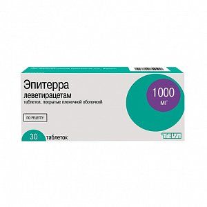 Эпитерра таблетки покрытые пленочной оболочкой 1 г 30 шт.