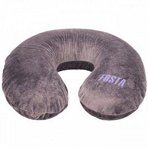 Fosta подушка-воротник с памятью темно-серая F8028 р.30х32х8,5
