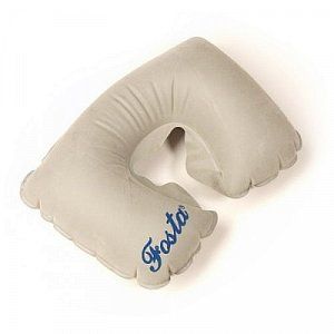 Fosta Подушка надувная с вырезом под голову F8051 серая, 37 х 25 см