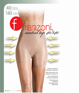 Franzoni Колготки Control top 40/140 р.2 nero