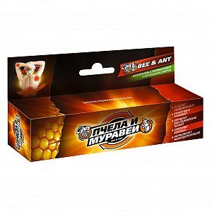 Гель-бальзам Пчела и Муравей болеутоляющий туба 44 мл