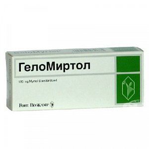 Геломиртол капсулы кишечнорастворимые 120 мг 20 шт.