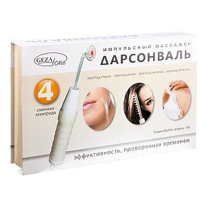 Gezatone Аппарат для дарсонвализации 4 насадки Biolift4 118