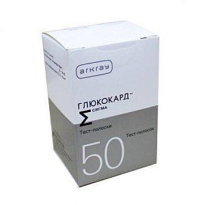 Глюкокард Сигма тест-полоски 50 шт.
