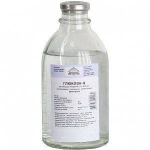 Глюкоза-Э раствор для инфузий 5% 200 мл 28 шт. Эском