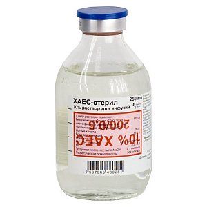 Хаес-стерил раствор для инфузий 10% 250 мл