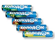 Холодок Конфеты Двойная свежесть 3 гр, 10 шт