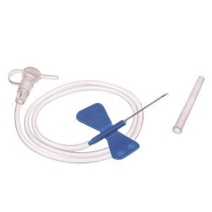 Игла бабочка G 23 темно-синяя SF Medical Products [СФ Медикал Продукт]