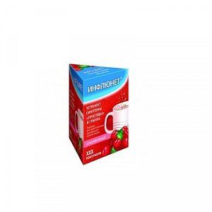 Инфлюнет порошок для приготовления раствора для приема внутрь клюквенный 5 г 10 шт.