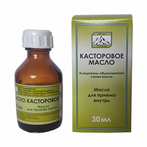 Касторовое масло для приема внутрь 30 мл Флора Кавказа