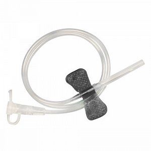 Катетер-бабочка 22G для вливания в малые вены 1 шт. SFM