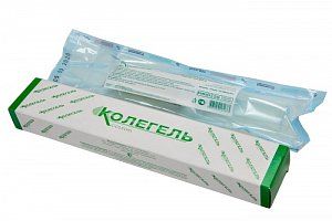 Колетекс-гель-ДНК-Л материал гидрогелевый на основе альгината натрия с деринатом и лидокаином шприц 20 г