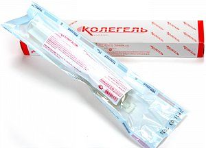 Колетекс-гель-ДНК материал гидрогелевый на основе альгината натрия с деринатом шприц 20 г