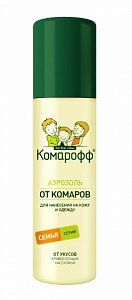 Комарофф аэрозоль от комаров 150мл