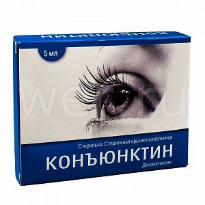 Конъюнктин капли глазные 0,02% флакон-капельница 5 мл