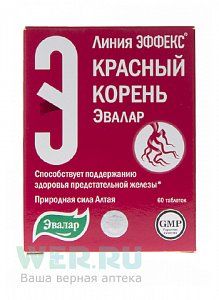 Красный корень таблетки 60 шт. Эвалар (БАД)