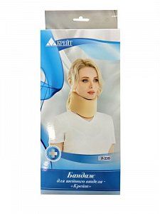 Крейт Бандаж F-320 для шейного отдела бежевый 9 см