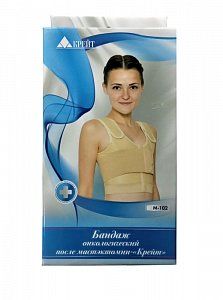 Крейт Бандаж М-200М онкологический после мастэктомии р.6 Белый Правый