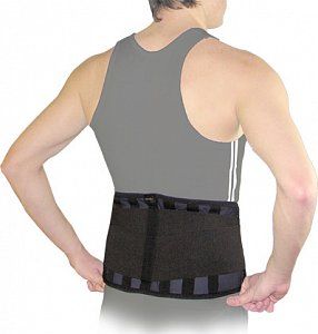 Крейт Корсет пояснично-крестцовый Б-502/6 Э черный р.5