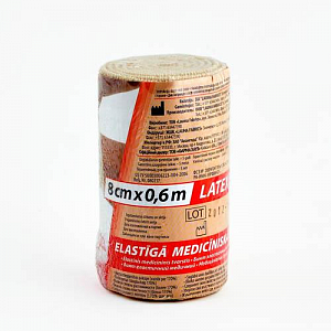 Lauma Бинт эластичный 8 смx0,6 м