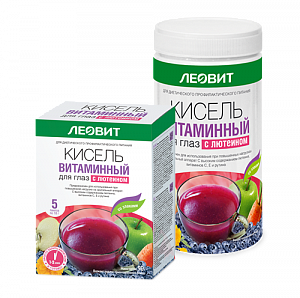 Леовит Кисель Витаминный для глаз с лютеином 400 г