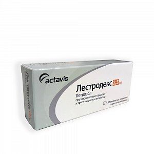 Лестродекс таблетки покрытые поленочной оболчокой 2,5 мг 30 шт.