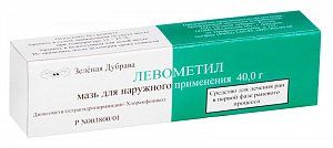 Левометил мазь для наружного применения 40 г Зеленая Дубрава