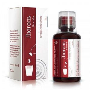 Люголь Виалайн раствор для полоскания полости рта 200мл Эско-фарм