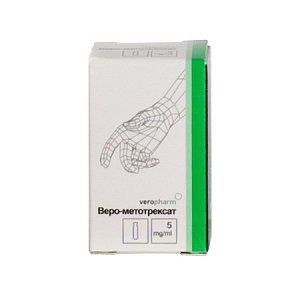 Веро-Метотрексат раствор для инъекций 5 мг/мл ампулы 2 мл 1 шт.
